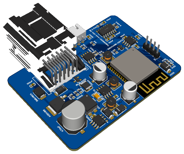 AstraCan HSCAN GMLAN LIN control module board